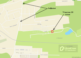 Земельный участок на продажу, 10 сот., посёлок Минино, Южная улица