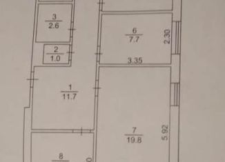 Продам четырехкомнатную квартиру, 70.2 м2, Стрежевой, 5-й микрорайон, 517