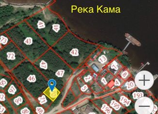 Продам земельный участок, 7.5 сот., Чайковский, Вишнёвая улица, 4Б