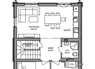 Продам дом, 130.2 м2, дачный массив Микрорайон Близкий, дачный массив Микрорайон Близкий, 1398