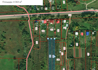 Продажа земельного участка, 43 сот., деревня Ивано-Соболево, Ивановская улица