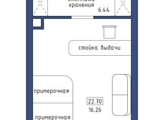 Сдам офис, 22.7 м2, Санкт-Петербург, Большой Сампсониевский проспект, 29Б