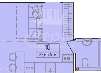 Продается квартира студия, 22.6 м2, деревня Якты-Куль, Центральная улица, 24