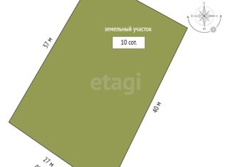 Продам земельный участок, 10 сот., деревня Московка, Кольцевой проспект