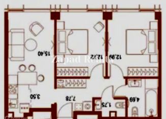 Продается 2-ком. квартира, 58 м2, Москва, ЖК Симфония 34, 2-я Хуторская улица, 34