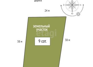 Продается дом, 16 м2, СНТ Русич, 9-я улица