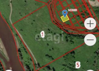 Продаю участок, 8 сот., село Верхнее Калино, Садовая улица