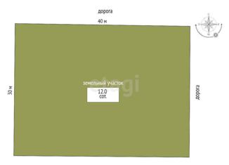 Продается земельный участок, 12 сот., село Клиновка