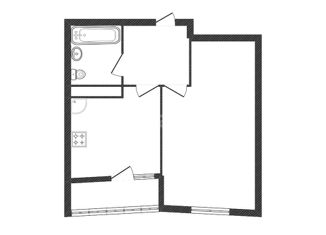 Продажа 1-комнатной квартиры, 36.13 м2, Краснодар, ЖК Сограт, улица Красных Партизан, 4/15