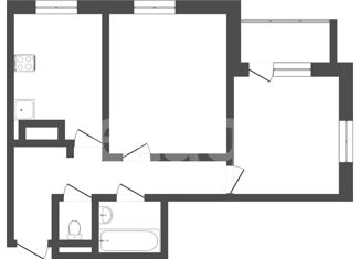 Продажа двухкомнатной квартиры, 58.3 м2, Тюмень, улица Мельникайте, 2к6