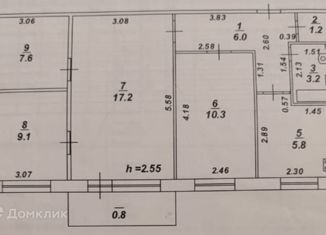Продается 4-комнатная квартира, 62 м2, Тверь, бульвар Гусева, 20, Московский район