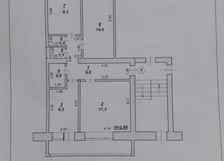 Продам 3-комнатную квартиру, 64.8 м2, село Новоселки, улица Ленина, 110