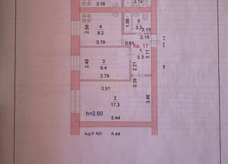 Продается 2-комнатная квартира, 43.5 м2, Йошкар-Ола, Первомайская улица, 180