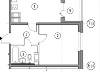 Продажа 1-комнатной квартиры, 40 м2, Санкт-Петербург, Парфёновская улица, 17, метро Московские ворота