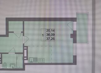 Продается 1-ком. квартира, 33.6 м2, Ростов-на-Дону, ЖК Сокол на Оганова