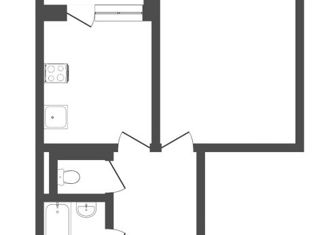 Продам однокомнатную квартиру, 35 м2, Тюмень, улица Раушана Абдуллина, 6, ЖК Кристалл