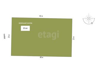 Участок на продажу, 10 сот., СНТ Росток