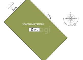 Продается земельный участок, 15 сот., садоводческое товарищество Возрождение