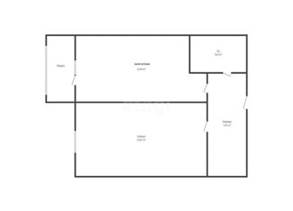 Продается 1-комнатная квартира, 35.1 м2, посёлок Знаменский, Природная улица, 10Б