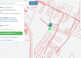 Продам участок, 22 сот., деревня Болгуры, Школьная улица