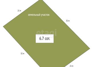 Продажа земельного участка, 6.7 сот., Бердск, 14-я улица