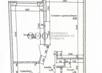 2-ком. квартира на продажу, 44.5 м2, Кемерово, Притомский проспект, 25к2, ЖК Сибирские Просторы