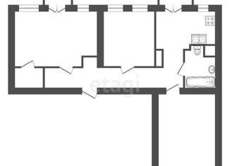 Продажа 3-комнатной квартиры, 87.4 м2, Санкт-Петербург, Большая Подьяческая улица, 37, метро Технологический институт-2