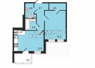 Продажа однокомнатной квартиры, 39.7 м2, Санкт-Петербург, 12-я Красноармейская улица, 26, 12-я Красноармейская улица