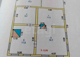 Продаю дом, 47 м2, село Пахомова, Новая улица