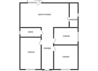 Продажа дома, 95 м2, посёлок Знаменский, Малиновая улица, 93/2