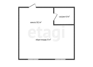 Квартира на продажу студия, 35.5 м2, Краснодар, улица Дежнёва, 29/3, улица Дежнёва