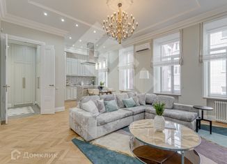 Сдаю в аренду 3-ком. квартиру, 91 м2, Москва, Брюсов переулок, 2/14с1, метро Охотный Ряд