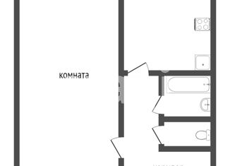 Продается однокомнатная квартира, 32.5 м2, Ярославль, улица Саукова, 15, Заволжский район