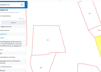 Продается участок, 10 сот., деревня Дядькино