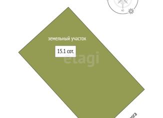 Участок на продажу, 15.1 сот., посёлок Детский Дом № 29, Берёзовая улица