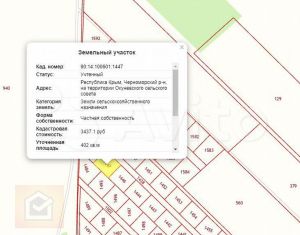 Продажа участка, 4 сот., Окунёвское сельское поселение