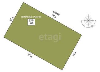 Продаю земельный участок, 15 сот., деревня Посохова, Озёрная улица