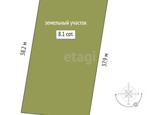 Продается участок, 8.1 сот., поселок Туринский