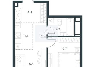 Продается 2-комнатная квартира, 63.2 м2, Москва, метро Кожуховская, жилой комплекс Левел Южнопортовая, 7