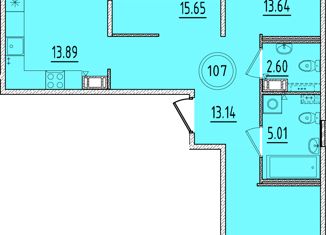 Продаю трехкомнатную квартиру, 78.96 м2, посёлок Шушары, Образцовая улица, 6к3, ЖК Образцовый Квартал 8