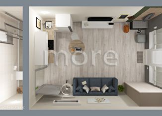 Продается квартира студия, 17 м2, село Мысхако, Шоссейная улица, 37