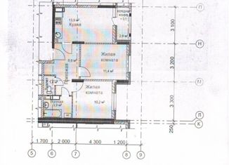 Продается 2-ком. квартира, 49.4 м2, Нижний Новгород, ЖК Новая Кузнечиха, проспект Героев Донбасса, 8