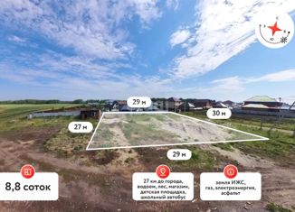 Земельный участок на продажу, 8.8 сот., деревня Насекина, Центральная улица