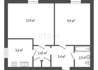 Продажа 2-комнатной квартиры, 41.9 м2, Санкт-Петербург, проспект Народного Ополчения, 61, муниципальный округ Княжево