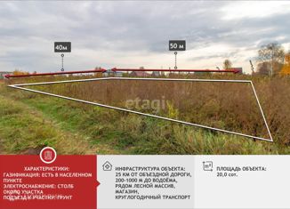 Продается земельный участок, 20 сот., садоводческое товарищество У Сосны