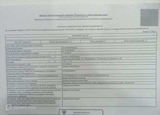 Продам участок, 14.6 сот., Тихорецк, Зелёная улица