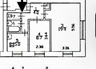 Продаю 2-ком. квартиру, 41.4 м2, Павловск, Горная улица, 2