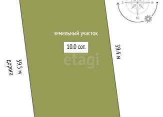 Продажа участка, 10 сот., деревня Нариманова, Центральная улица, 5