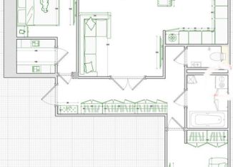 Продам трехкомнатную квартиру, 80 м2, Москва, Беговая улица, 7, Беговой район