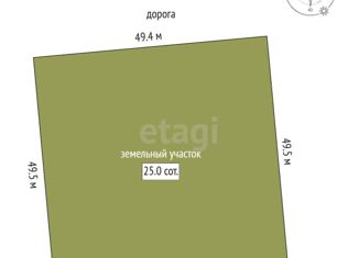 Продажа дома, 24 м2, деревня Ермолина, улица Ермака